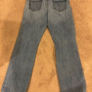 PAIGE Men's Blue Straight Jeans